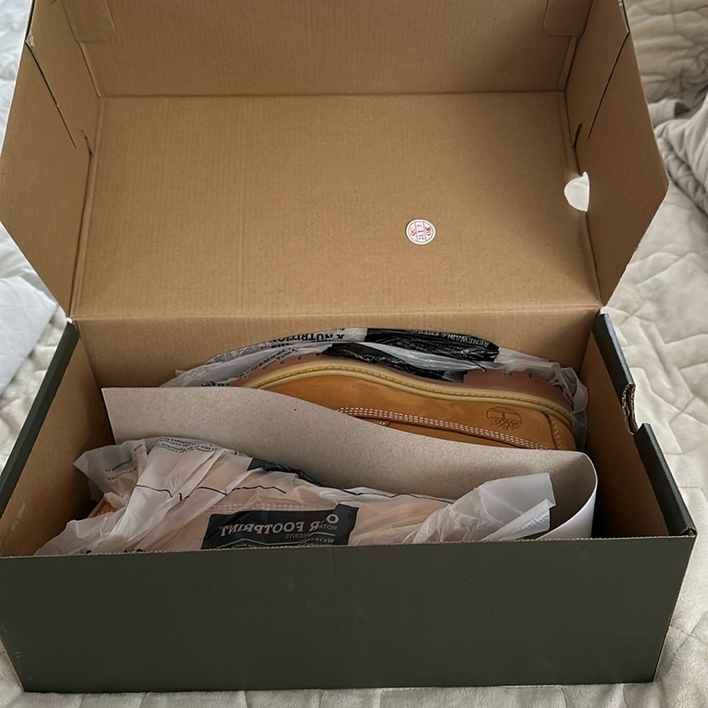 Timberland Wheat Nubuck Boots Brand New In Box